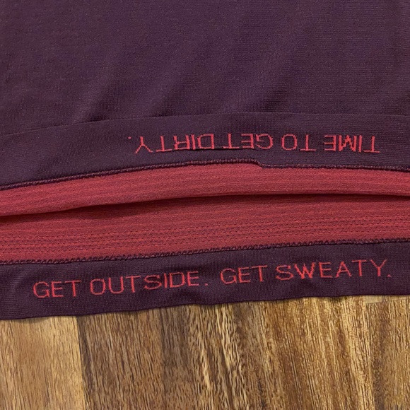Lululemon “Time To Get Dirty - Get Outside. Get Sweaty” T-shirt - Picture 11 of 13